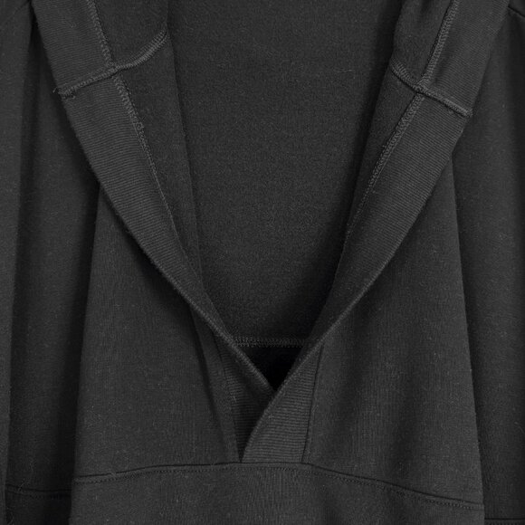 Old Navy BLACK JACK 2X Oversized Live-In French-Terry Tunic Hoodie - Picture 6 of 12